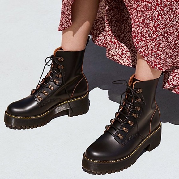 dr martens leona lace up